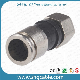 Universal F Compression Connector for RF Coaxial Cable 2/3/4 Shield RG6/RG59/RG11
