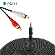 3.5mm to RCA Cable, Audio/Video Cable 1FT