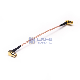  SMB Right Angle Male to SMB Plug Jack Crimp Type Cable Rg316 Rg178 RF Coaxial 50cm 50ohm