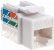 CAT6 Network Module Information Socket RJ45 Connector Adapter Keystone Jacks Modules Tool-Free Connection Network Toolless CAT6A 180 Degree Keystone Jack Networ manufacturer