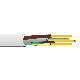  Flexible Electric Coaxial Waterproof PVC Cable 3093y/H05V2V2-F Supply Control Cable Oxygen Free Copper