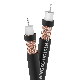 Coaxial Siamese Cable Power Cu CCA Camera CCTV Cable manufacturer