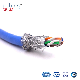 Custom Wholesale PE Insulated Against Stranded Copper Wire Braided Total Shielding PVC Sheathed Computer Cable