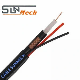 RG6 Rg59 Rg58 Rg11 Kx6 Rg6u with Power 75ohm Coaxial Cable TV Cable manufacturer