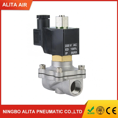 2s160-15 G1/2" Normally Open Stainless Steel Electric Solenoid Valve