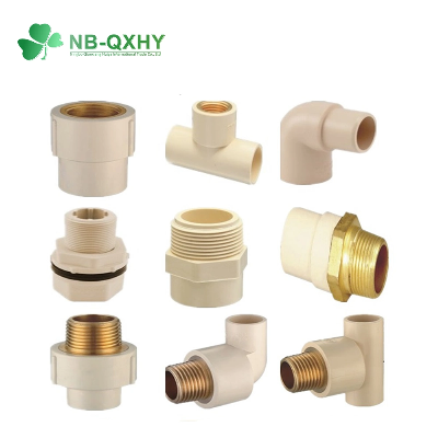 High Quality 1/2" 12" CPVC Fittings CPVC Pipe Fitting Pn16 Sch80 and ASTM D2846 Standard