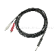  AV RCA Cable 6.35 Stereo Plug to 2 RCA Plug (FAC04)