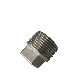  Stainless Steel Square Plug, External Thread Square Plug, Domestic Water Heating Pipe Fittings