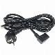 VDE Standard Power Cord EU 2pin Power European Plug with IEC C13 Connector Power Cable