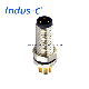  M8 Male Front Panel Mount 3pins PCB Connector Plug