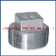  150lb Stainless Steel 304/316 Screwed Square Plug with ISO4144 & En10241 Type