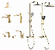  Upc CE Sanitary Ware Gold Faucet Seires Accessories Thermostatic Bathtub Tub Bath Shower Basin Mixer Tap Brass Shower Set System Water Tap Bathroom Faucet