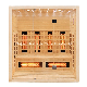 Home Use Hemlock Wooden Ozone Far Infrared Sauna