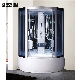 Big 2 Persons Bath Tempered Glass Sauna Steam Shower Room manufacturer