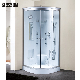  ABS Back Wall One Person Shower Steam Room with Tub