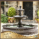 Garden Natural Stone Fountain Outdoor Black Stone Water Marble Fountain for Sale