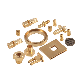 Hvs OEM ODM Hot Sell Small Brass Precision Copper CNC Turning Lathe Machined Parts