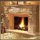 Modern Decor Freestanding Garden Stone Marble Outdoor Fireplace Mantel Surround Fireplaces