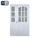  Hot Sale Classical Design Factory Price OEM Customized Interior Villa Apartment Institution Silent High Quality Elegant PVC Door