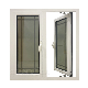 Double Glazed Vinyl PVC Storm Casement Hurricane Impact Windows manufacturer