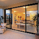 Bi-Folding Corner Window Reflective Glass Water Proof Aluminum Sliding Door