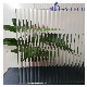  3mm-8mm Clear Tempered Rolled Figured Patterned Glass for Decoration/Privacy/ Window/Interior Partition