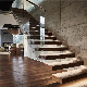 Modern Staircase Design Internal Floating Stair with LED Light