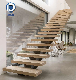 Prima Customized Modern Size Design Floating Staircase for Home Use manufacturer