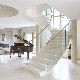 Customize Modern Marble Step Straight Staircase