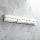 Jlw-1833 Modern Hardwired LED Chrome Wall Light with White Glass Diffuser