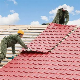  Plastic Waterproof Roofing Sheet Flexible ASA Resin Roof Tile Villa Roof Tile