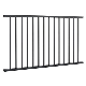 Classic Flat Top Residential Hot Sale Aluminum Railing Fence