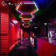 The Future of Lighting Design for Entertainment Decorative RGB LED Hexagon Roof Lighting