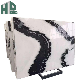 Popular Polished Chinese Panda White Marble Slab Black and White Bookmatch