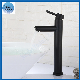 Antique Hot Cold Water Mixer Faucet 304 Stainless Steel Matt Black Bathroom Sink Basin Tap