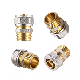 Plumbing Compression Tube Connector Male Screw Socket Straight Coupling Adapter Pipe Fittings Pex Compression Brass Fittings manufacturer