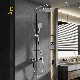  Bathroom Shower Faucet Manufacturer Wall Mounter Rain Shower Brass Modern Bathroom Faucet Upc Shower Set Shower Column