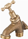 Factory Price Outside Tap 1/2 Hose Pipe Bibtap Outdoor Garden Brass Bib Taps RV Faucet manufacturer
