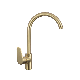 Watermark Mounted Deck Cold Hot Water Faucet Mixer Taps Gold for Kitchen manufacturer