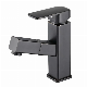 High Quality Black Chrome Brass Sanitary Tap Black Color Ware Basin Faucet
