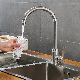  360 Degree Rotation Single Handle for Kitchen Sink Mixer Tap Stainless Steel Finish Kitchen Tap