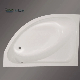 Greengoods Sanitary Ware Bath Bad Sitz Corner Tub with and Without Apron manufacturer