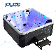 Freestanding Outdoor SPA Whirlpool Hydro Massage Hot Tub with LED Lights Joyee