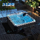 Joyee Factory Cheap Prices 6 Persons Electric Jacuzi Whirlpool Outdoor SPA Hot Tub manufacturer