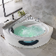 Luxurious Corner Whirlpool Massage Hot Tub (Q432)