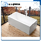 Upc Two Piece Seamless Acrylic Free Standing Bathtub (KF-737K)