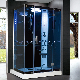 Blue Glass Door Acrylic Steam Room 2 Person Steam Shower manufacturer