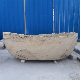  High Quality Natural Stone Marble Wood Grain Granite Bathtubs