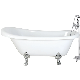  High Quality Adult Soaking Classical Freestanding Zinc Alloy Claw Foot Acrylic Bathtub Freestanding Bath Tub