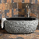 Stone Granite Marble Bathtub Black Tub for Bath